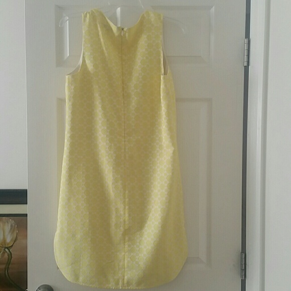 Medium  bright yellow Piper Lime high low dress. - Picture 4 of 5