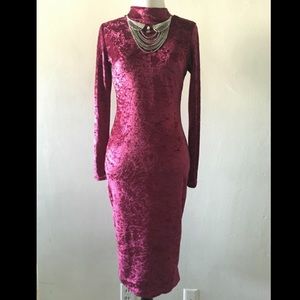 Velvet dress