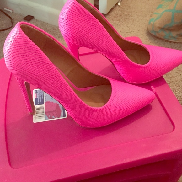 Hot Pink Stilettos
