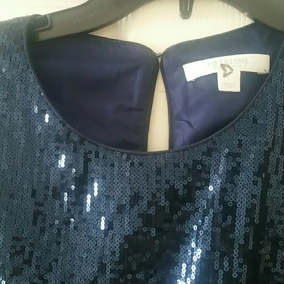 Large navy sequence PiperLime - Picture 3 of 4