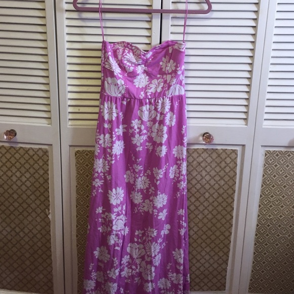 Aeropostale Dresses & Skirts - Magenta floral maxi dress Aeropostale Dresses & Skirts - Magenta floral maxi dress