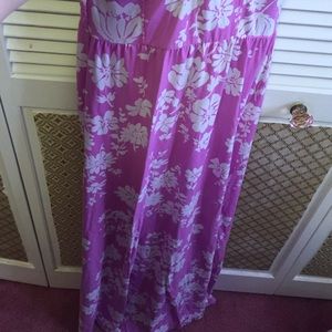 Aeropostale Dresses - Magenta floral maxi dress Aeropostale Dresses - Magenta floral maxi dress