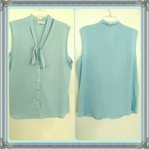 Calvin Klein Baby Blue Blouse