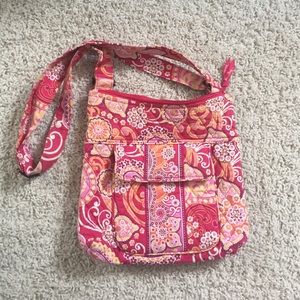 Vera Bradley pinks and oranges purse