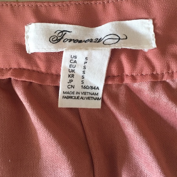 Burnt orange hi-low skirt - Picture 2 of 2