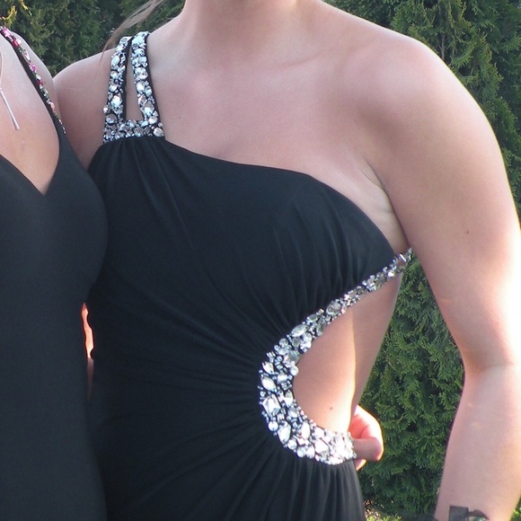 prom dress- sparkle/bling - Picture 2 of 4