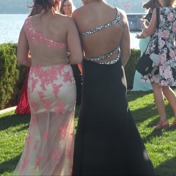 prom dress- sparkle/bling - Picture 3 of 4