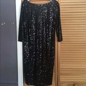 Black Sequin Dress *reserved for @juliegreen16