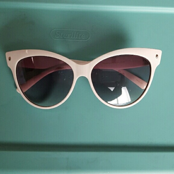 White Cat Eye Sunglasses
