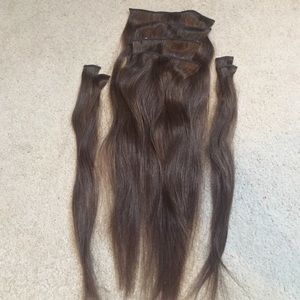 Real hair extensions