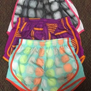 Bundle of 3  Nike running shorts - S