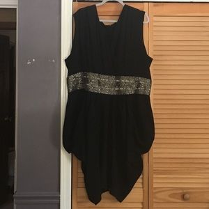 Black Asos Bubble Dress.