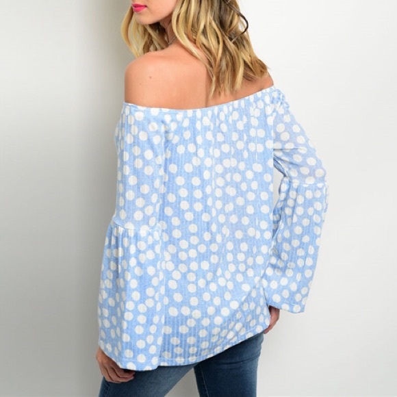 ❣️CLEARANCE❣️🏆HP🏆🇺🇸Bell Sleeve Off Shoulder - Picture 2 of 4