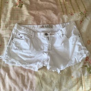 White shorts