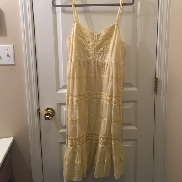 Anu Yellow Sundress
