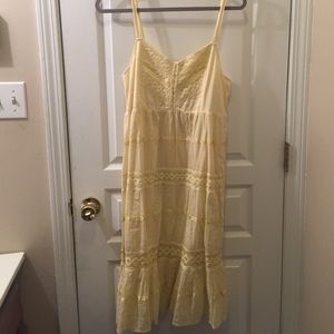 Anu Yellow Sundress