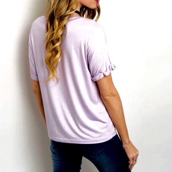 ⬇️SALE 🇺🇸Lilac Bull Skull T-Shirt - Picture 2 of 4