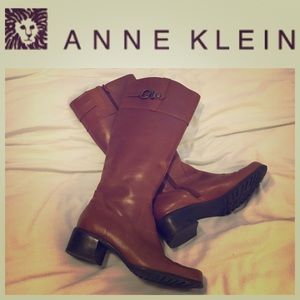 Anne Klein Brown Riding Boot Size 9M