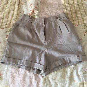 Oversized dress shorts