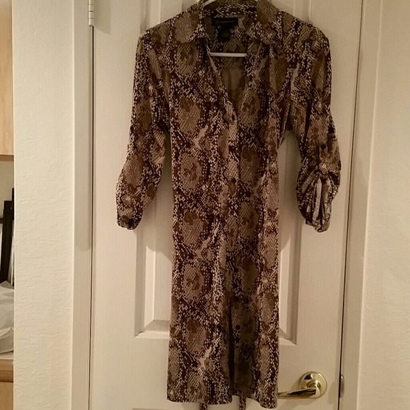 INC button down dress