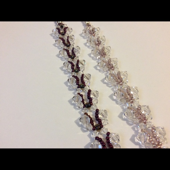Swarovski Crystal butterfly bracelets - Picture 2 of 2