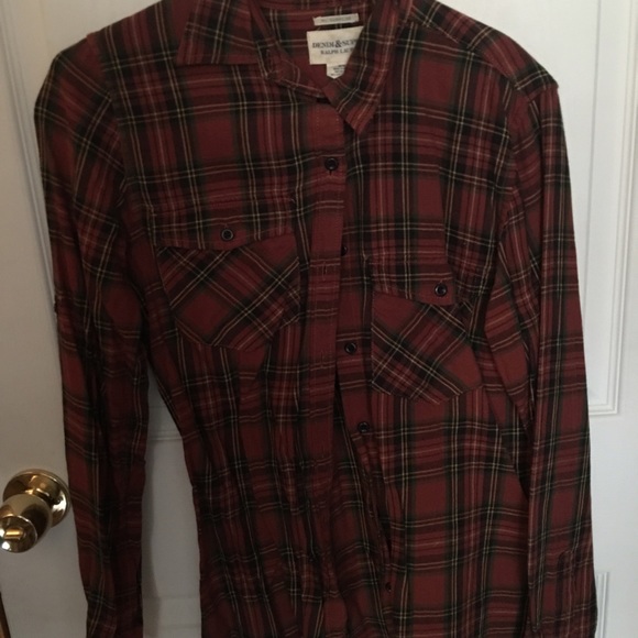 Ralph Lauren Denim Supply Flannel