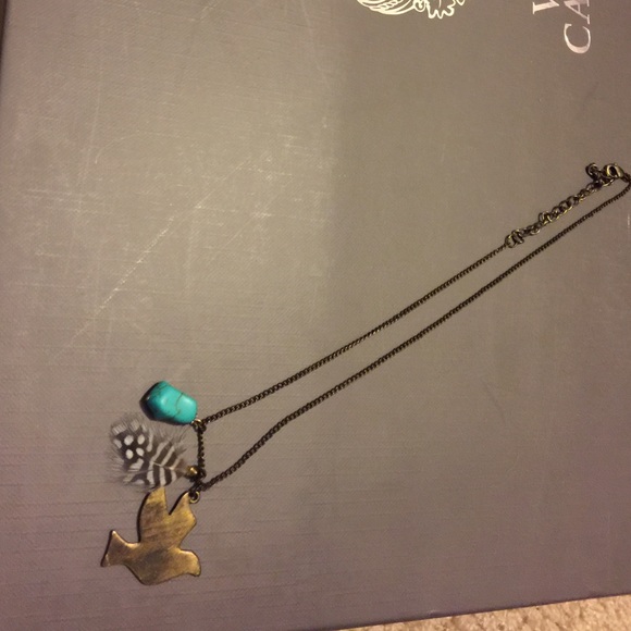 Boho-styled short length necklace