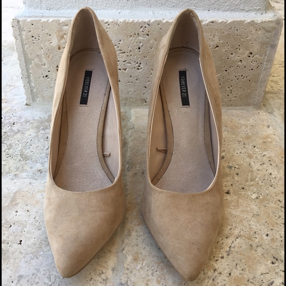 Forever 21 Nude Heels
