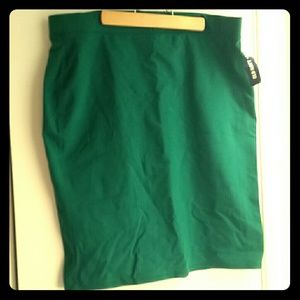 Old Navy Kelly green pencil skirt