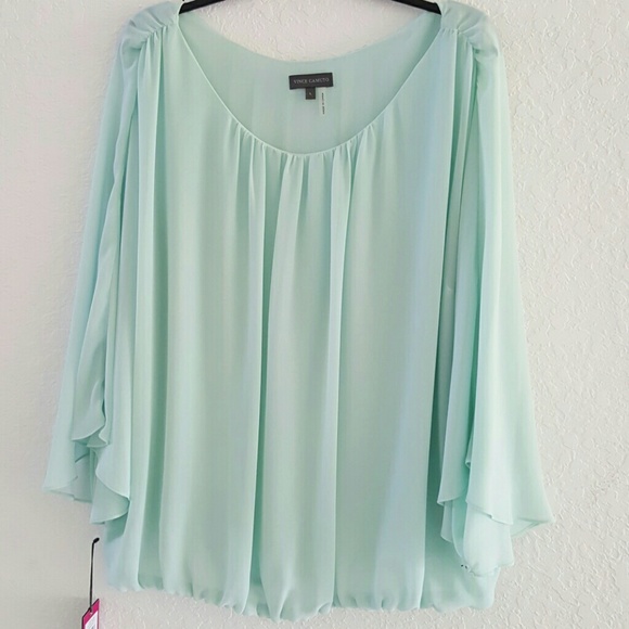 Vince Camuto NWT Sheer Blouse