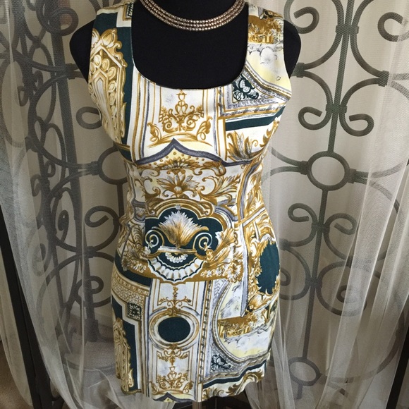 Tuscan inspired midi dress...size medium - Picture 4 of 4