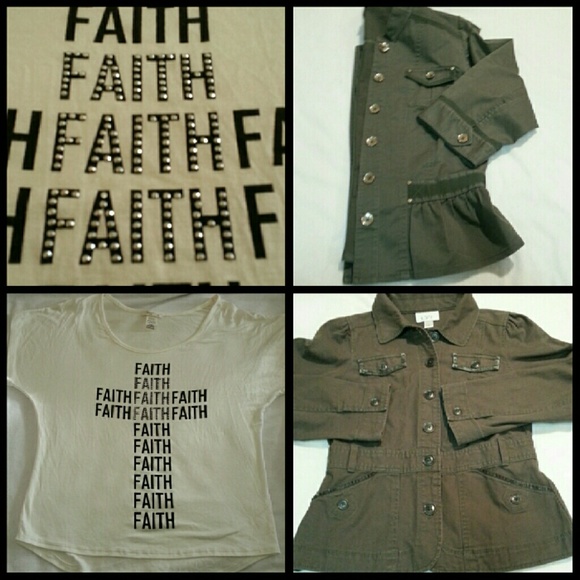 - Faith Cross Top/loft Blazer
