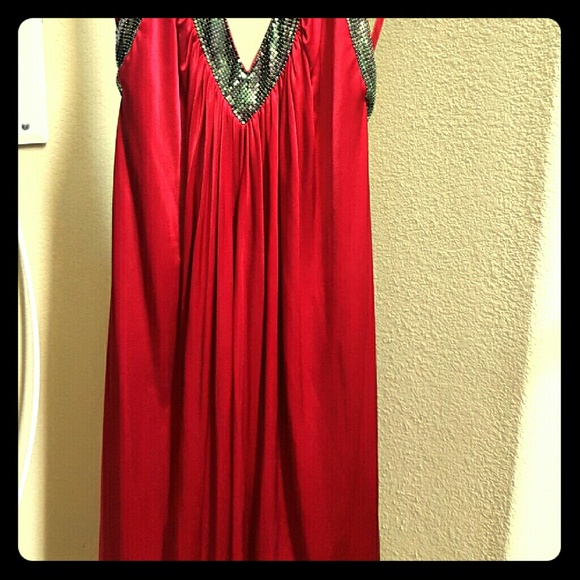 Bcbg maxazaria red mini party dress