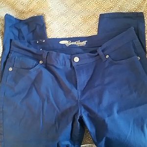Cobalt Blue skinny pants