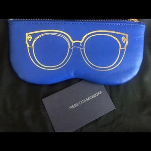 NWT Rebecca Minkoff Sunnies Pouch with Gold
