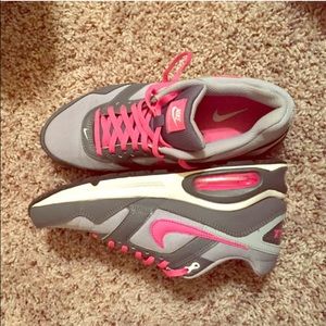 Pink and Grey Nike Airmax