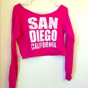 San Diego crop top sweater