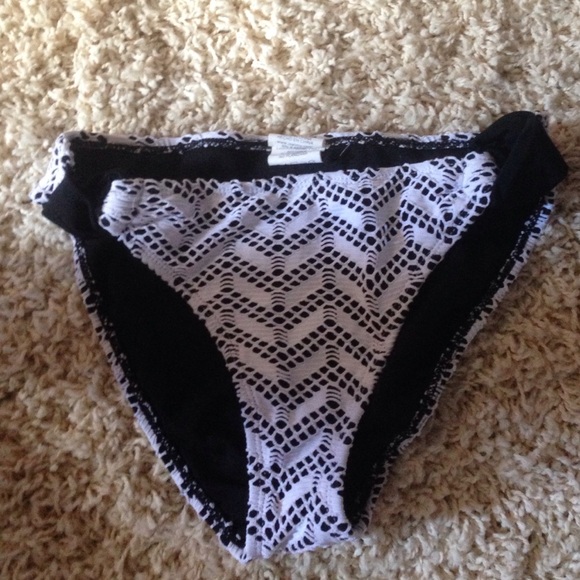 Lace bathing suit bottom