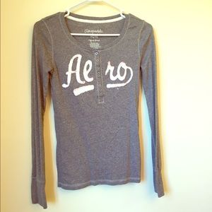 Long-sleeve Aeropostale top