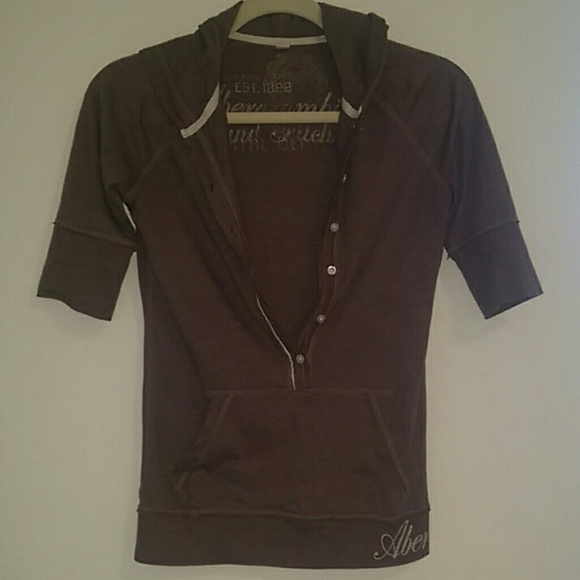 Abercrombie Short Sleeved Hoodie