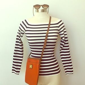 Off Shoulder H&M Striped Top