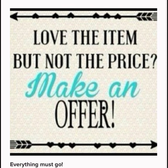 Make an offer.