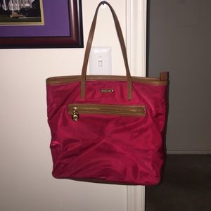 Red mk tote medium size