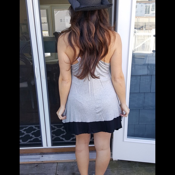 S. M. L❗️Grey & Black casual dress - Picture 2 of 4