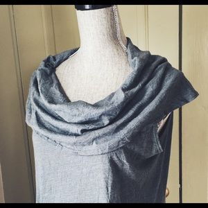 Fabulous travel dress M/L grey crinkle jersey