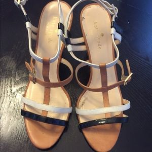 KATE SPADE Wedge Sandals. Size 7M