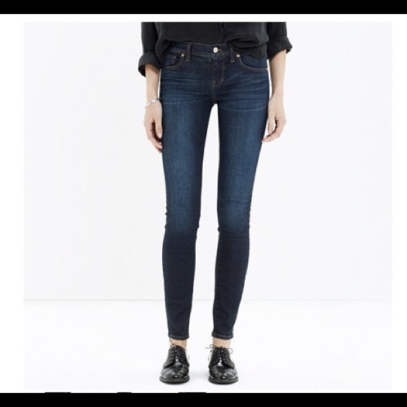 Madewell Skinny Skinny jeans in Waterfall wash