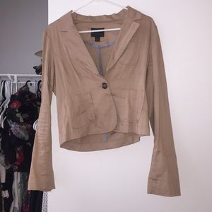 Tan blazer