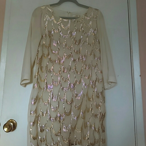 Sequined midi dress