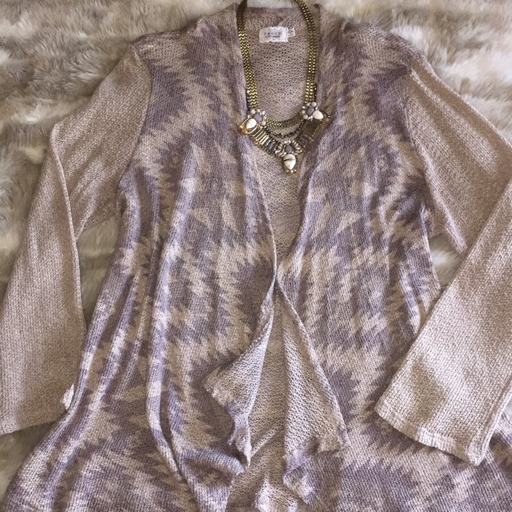 New w/out tags Perch 2XL knit Aztec sweater